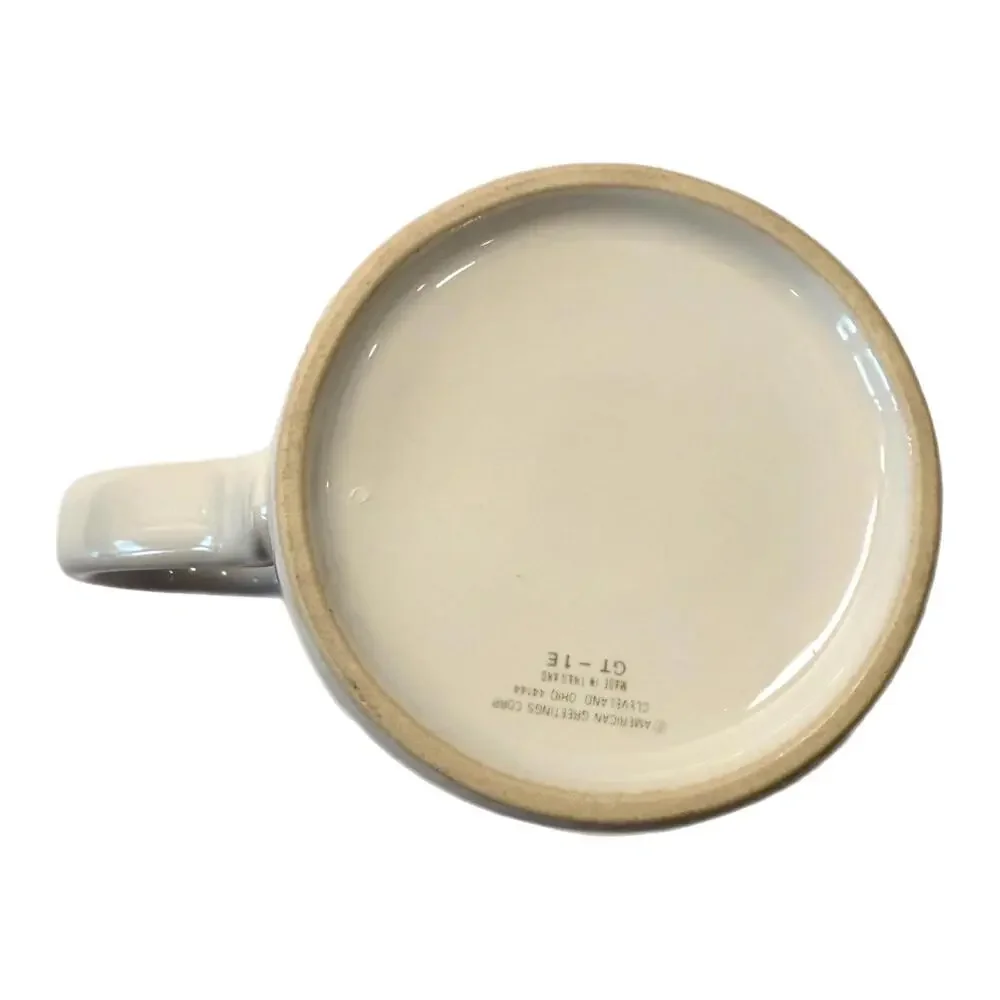 Vintage #1 Teacher Ceramic Coffee Mug – Teacher Gift – Apple